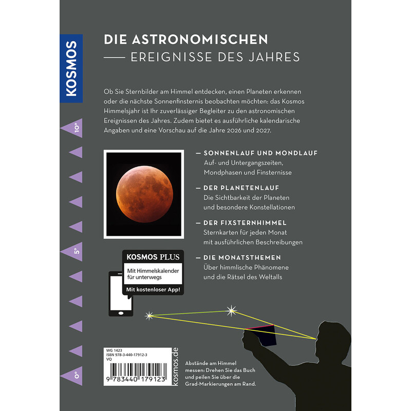 Kosmos Verlag Almanaque O ano celeste de 2025