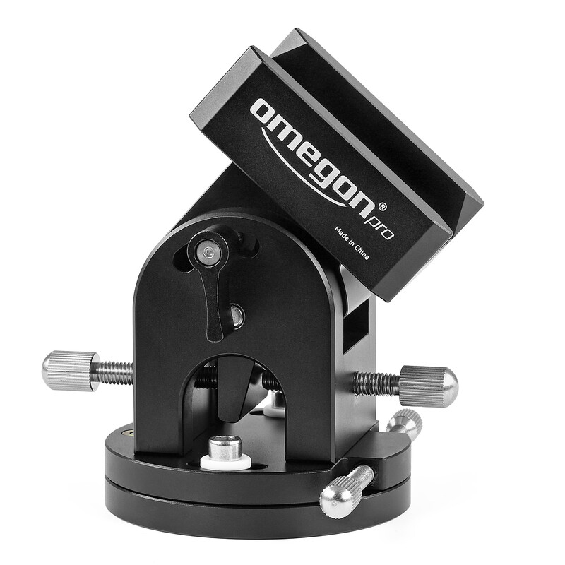 Omegon Montagem Segugio Tracker Set mit Kugelkopf, Deluxe Polhöhenwiege und Polsucher