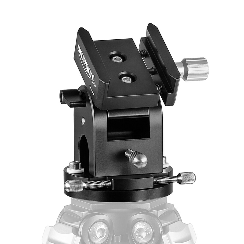 Omegon Montagem Segugio Tracker Set mit Deluxe Polhöhenwiege und Polsucher