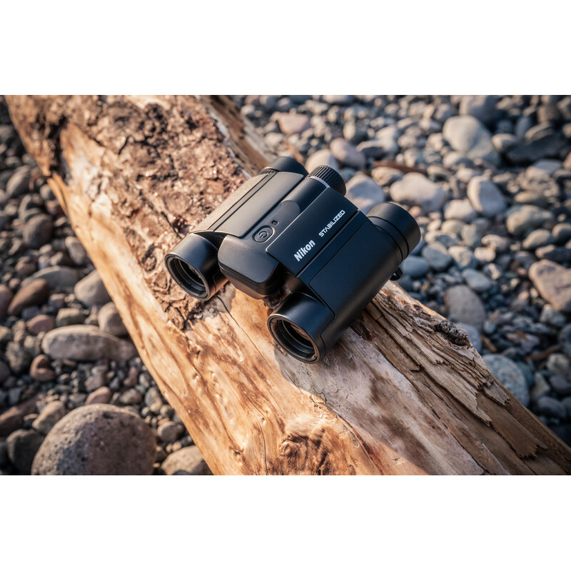 Nikon Binóculos com estabilizador de imagem Stabilized 12x25 S