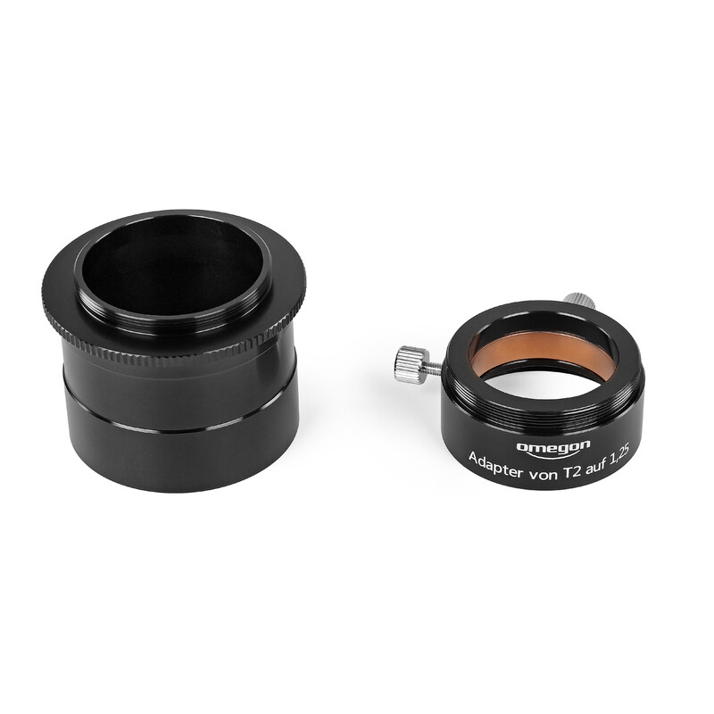 Omegon Adapter Adaptadores T2 de 2'' com redutor de 1,25''
