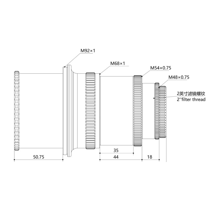 Askar Flattener 1.0x Full-Frame 185APO da