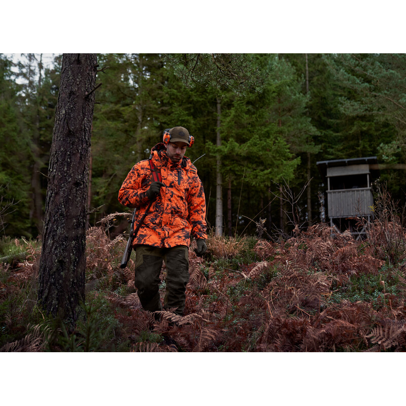 Härkila Casaco com isolamento térmico Wildboar Pro HWS, AXIS Blaze PRO laranja, tamanho 50