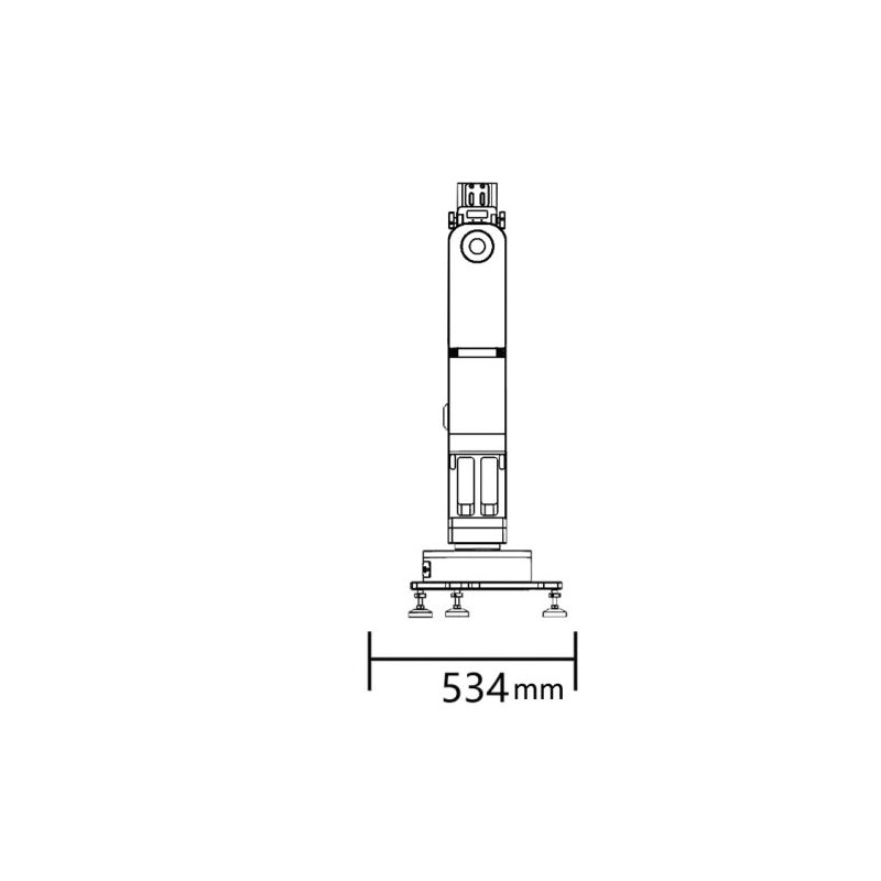 iOptron Montagem HAZ130 Strain Wave Alt-AZ