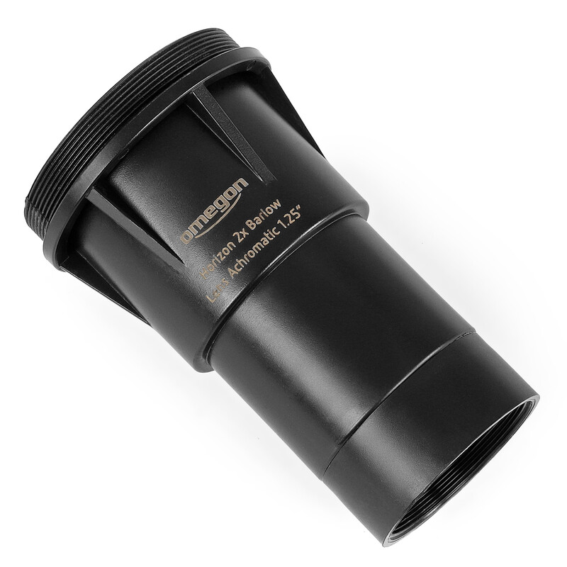 Omegon Lente barlow Horizon 1,25" 2x, acromática, 1,25"