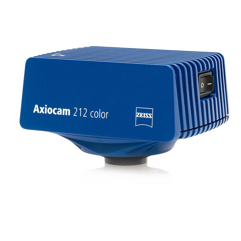 ZEISS Câmera Axiocam 212, cor, CMOS, 1/1,7", 1,85 µm, 30 fps, 12,3 MP, HDMI/USB 3/LAN (Wifi opcional)
