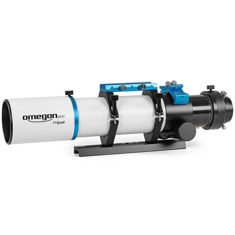 Omegon Refrator apocromático Pro APO AP 71/490 Quadruplet OTA
