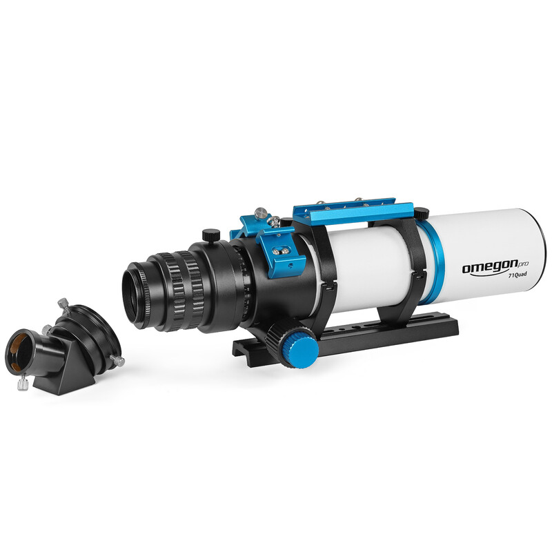 Omegon Refrator apocromático Pro APO AP 71/490 Quadruplet OTA