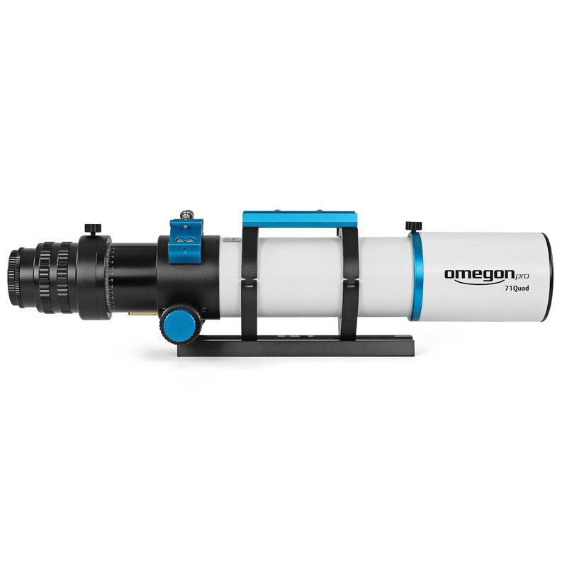 Omegon Refrator apocromático Pro APO AP 71/490 Quadruplet OTA