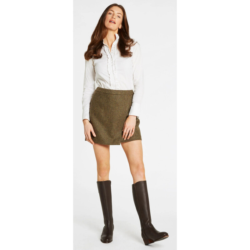 Dubarry of Ireland Saia em tweed Buckthorn Heath 38
