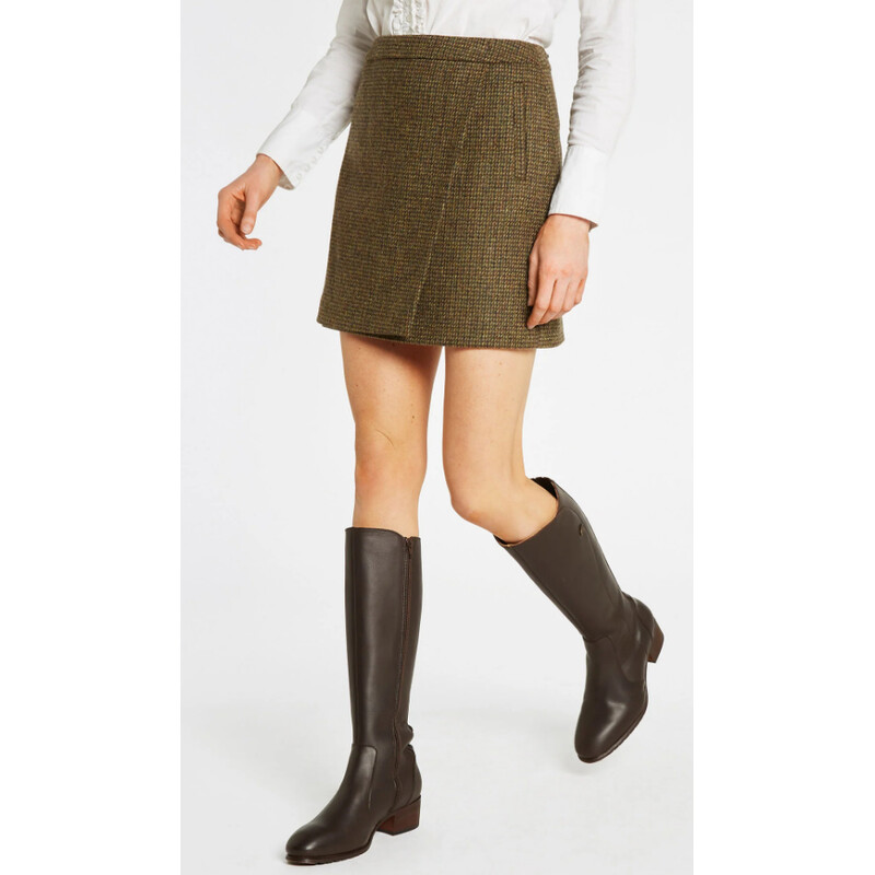 Dubarry of Ireland Saia em tweed Buckthorn Heath 38