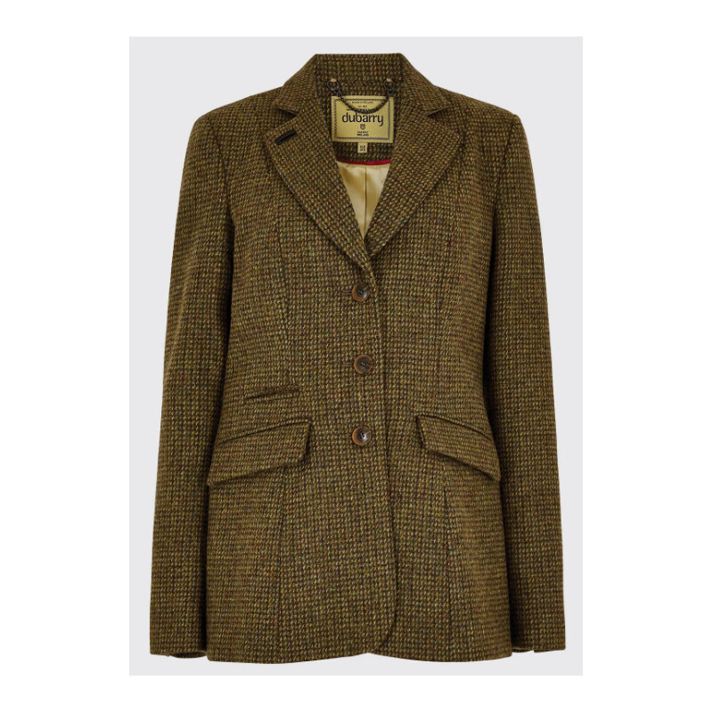 Dubarry of Ireland Casaco de tweed Darkhedge Heath tamanho 40