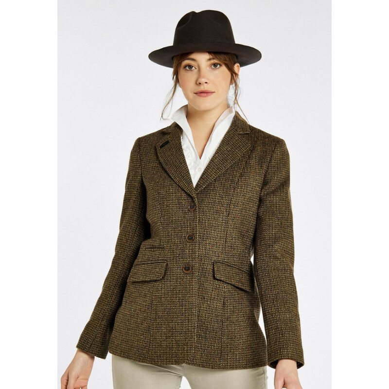 Dubarry of Ireland Casaco de tweed Darkhedge Heath tamanho 40