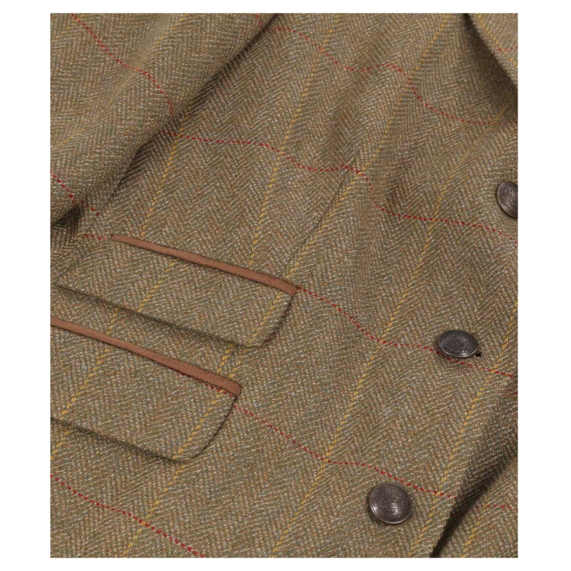 Dubarry of Ireland Casaco de tweed Buttercup Elm tamanho 40