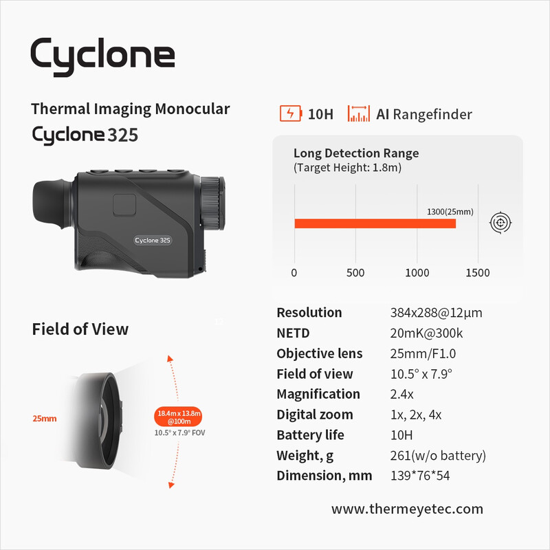 ThermTec Câmara térmica Cyclone 325