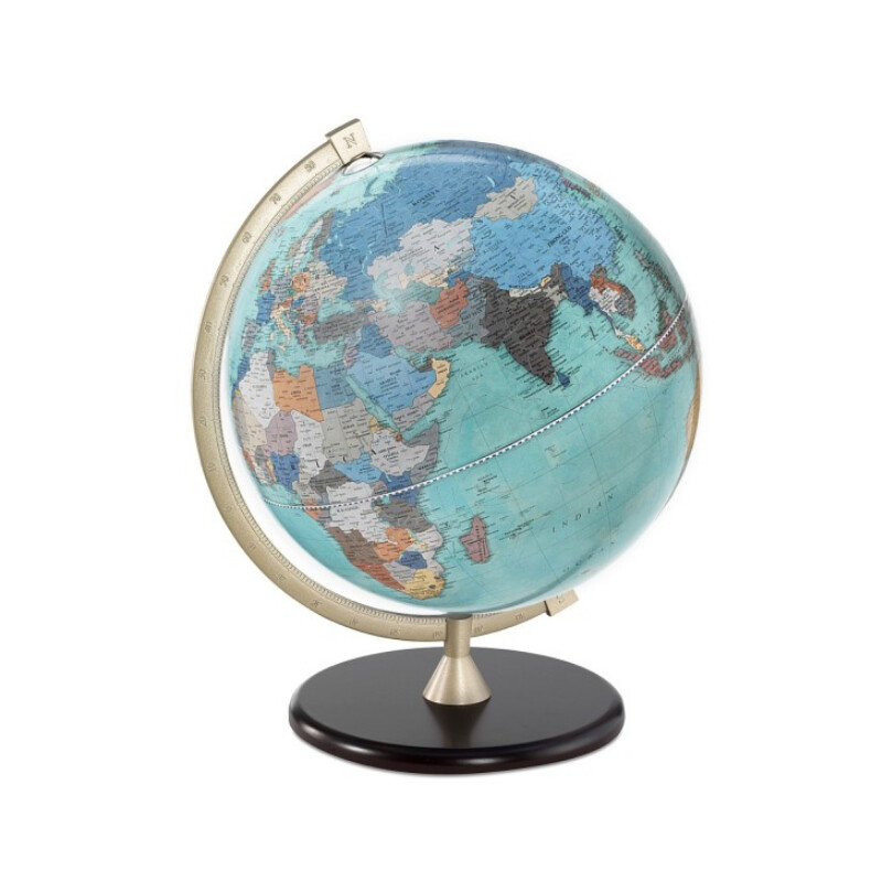 Zoffoli living Globo James Cook Acquamarina 33cm