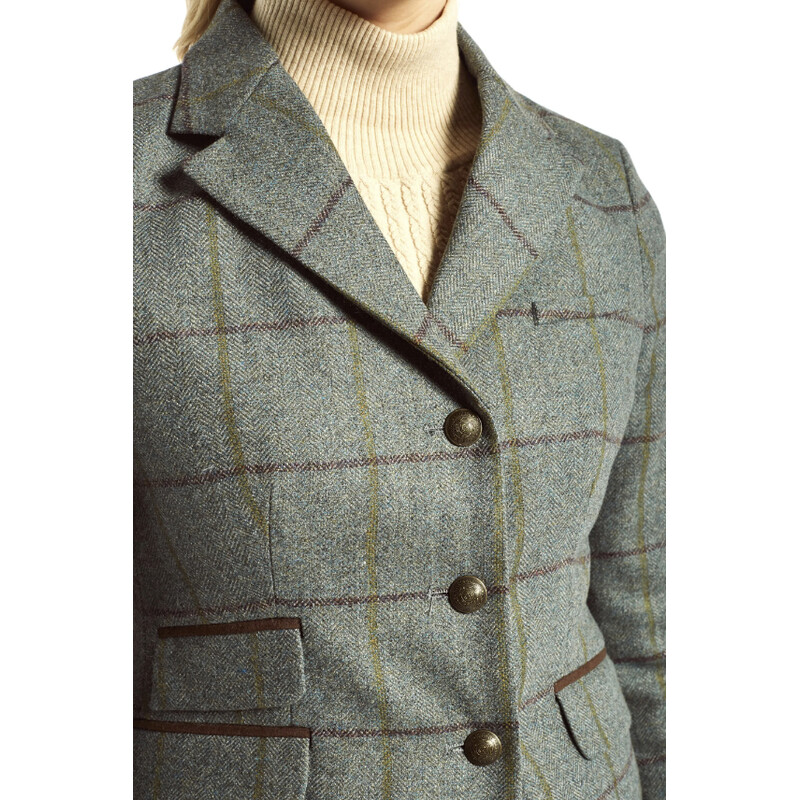 Dubarry of Ireland Casaco de tweed Buttercup Sorrel tamanho 40