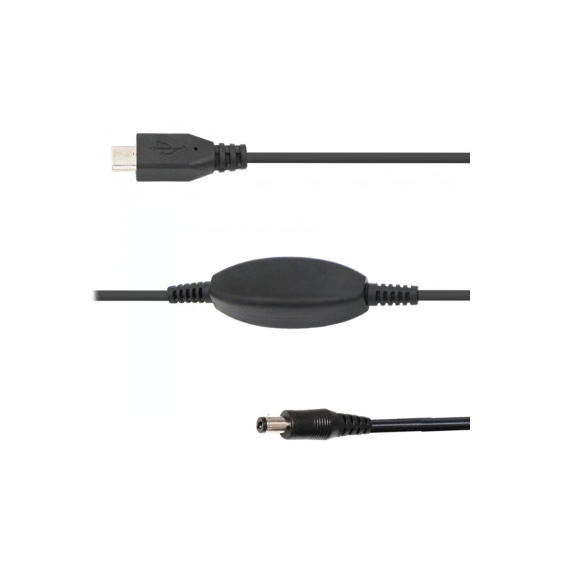 Ikarus Technologies Cabo 12V DC 2.1mm / 5V USB-C