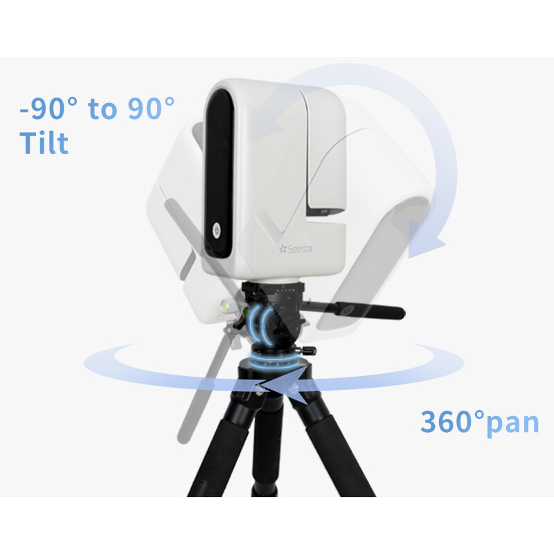 ZWO Cabeça de inclinação do vídeo TH10 Seestar S50 Pro