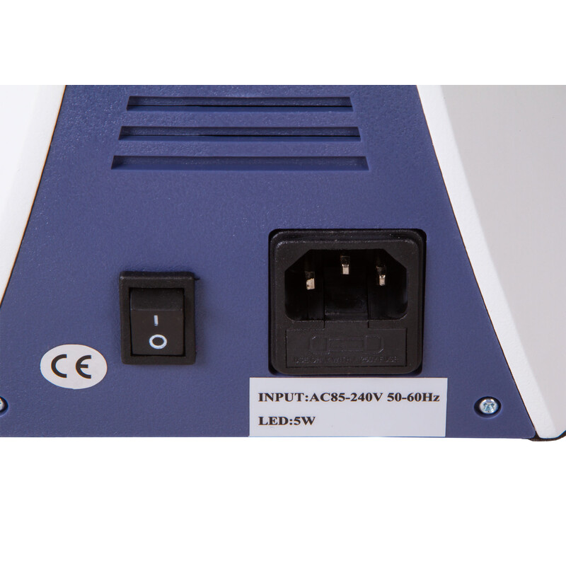 Levenhuk Microscópio MED D10T 40x-1000x 5MP LCD Digital Trino