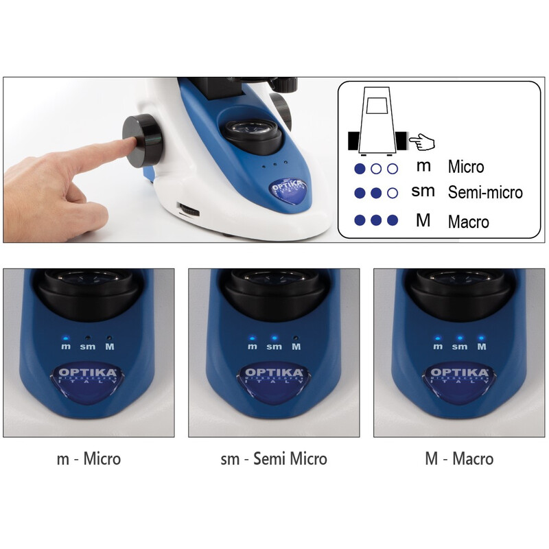 Optika Microscópio , Mikrokskop, B-190TBPL+, digital, 5 MP, tablet, 40-1000X, X-OEF, PLAN