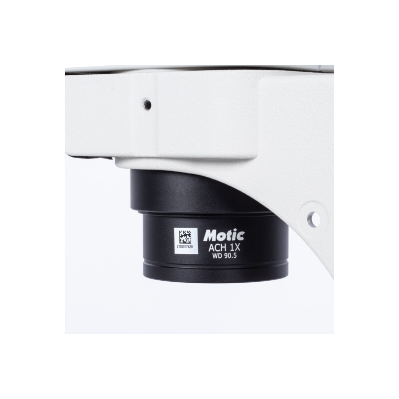 Motic Microscópio estéreo zoom SM7TR-P A1X, trino, 8-56X, wd 90 mm, 7:1