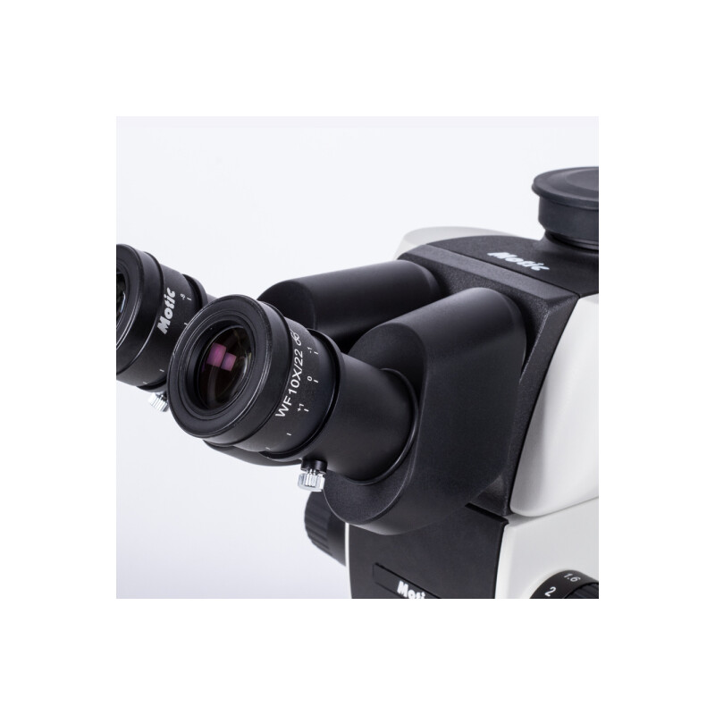 Motic Microscópio estéreo zoom SM7TR-P APO1X, trino, 8-56X, WD 81 mm, 7:1