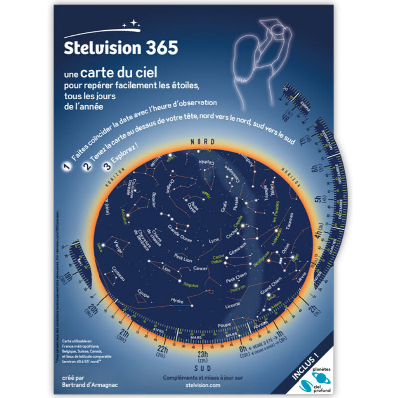Stelvision Carta de estrelas 365