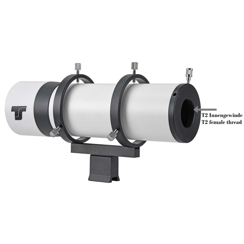 TS Optics Luneta buscadora 80mm 90° 1,25" T2