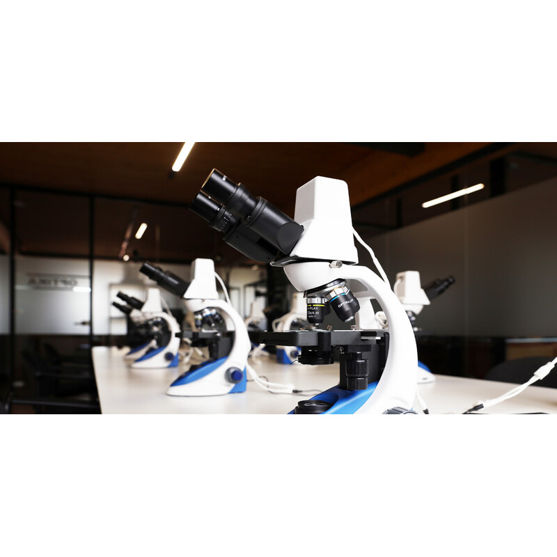 Optika Microscópio Pacote -WI-LEARN 1 professor + 24 estações para alunos