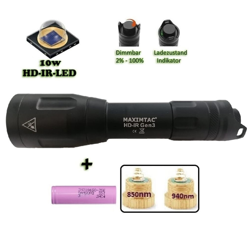 Maximtac Iluminador infra-vermelho LED HD-IR Gen 3