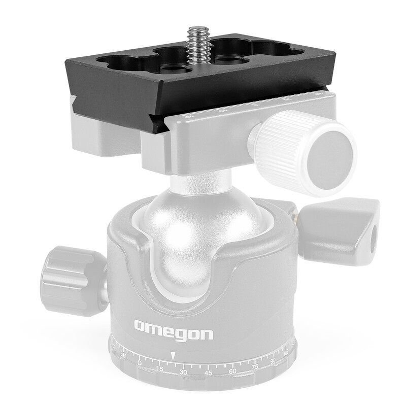 Omegon Prismenschiene 55 mm com parafuso