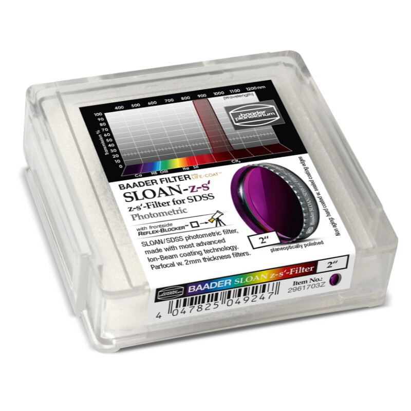 Baader Filtro SLOAN/SDSS z-s' Photometric 2"