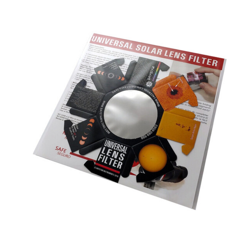 DayStar Filtros solares White-Light Universal Lens (2-Pack, 85-99 mm)