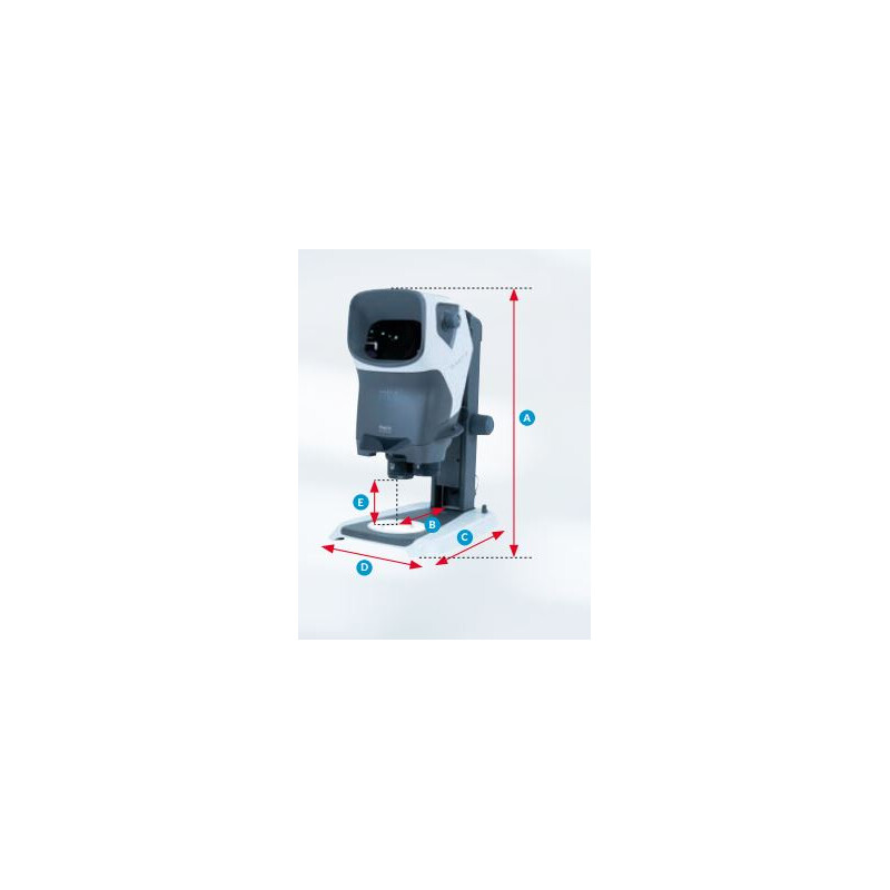 Vision Engineering Microscópio stéreo MANTIS IOTA com «tripé de mesa Stabila» (sem lentes) SMI211