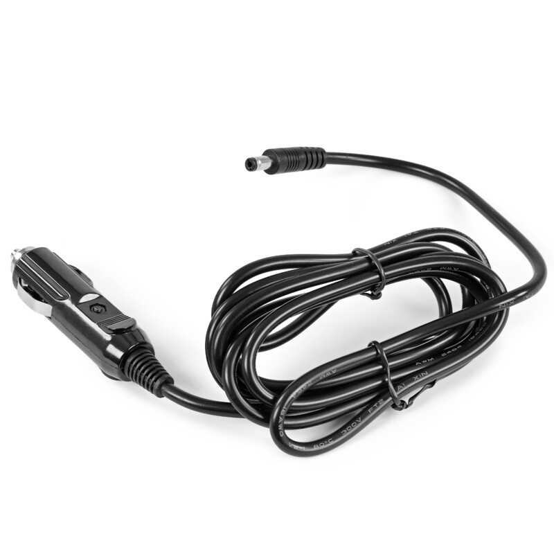 Omegon Cabo 12 V 10 A para isqueiro - 5,5-2,1 mm 2 m