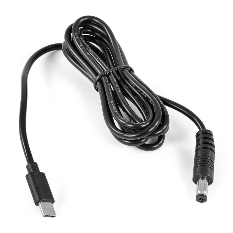 Omegon Cabo Adapter USB-C - 12 V 5,5-2,1 mm