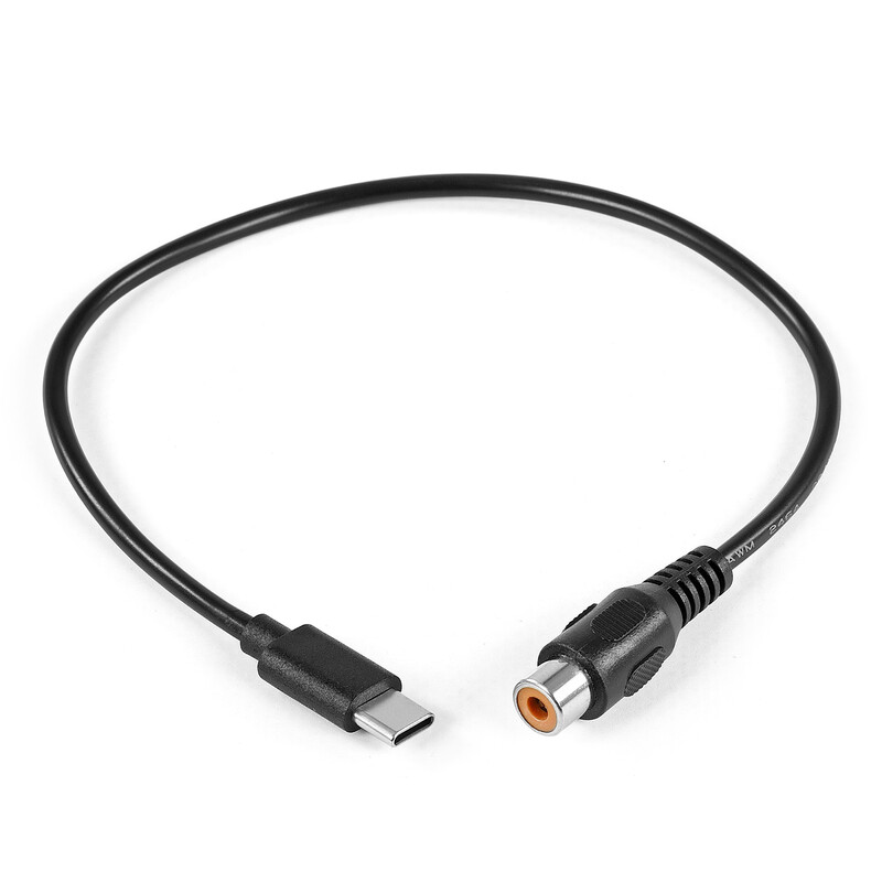 Omegon Cabo Adapter USB-C - RCA de 12 V