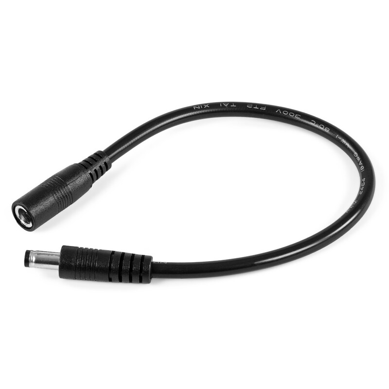 Omegon Cabo Adapter 5,5-2,5 (fêmea, pino) - 5,5-2,1 (macho)
