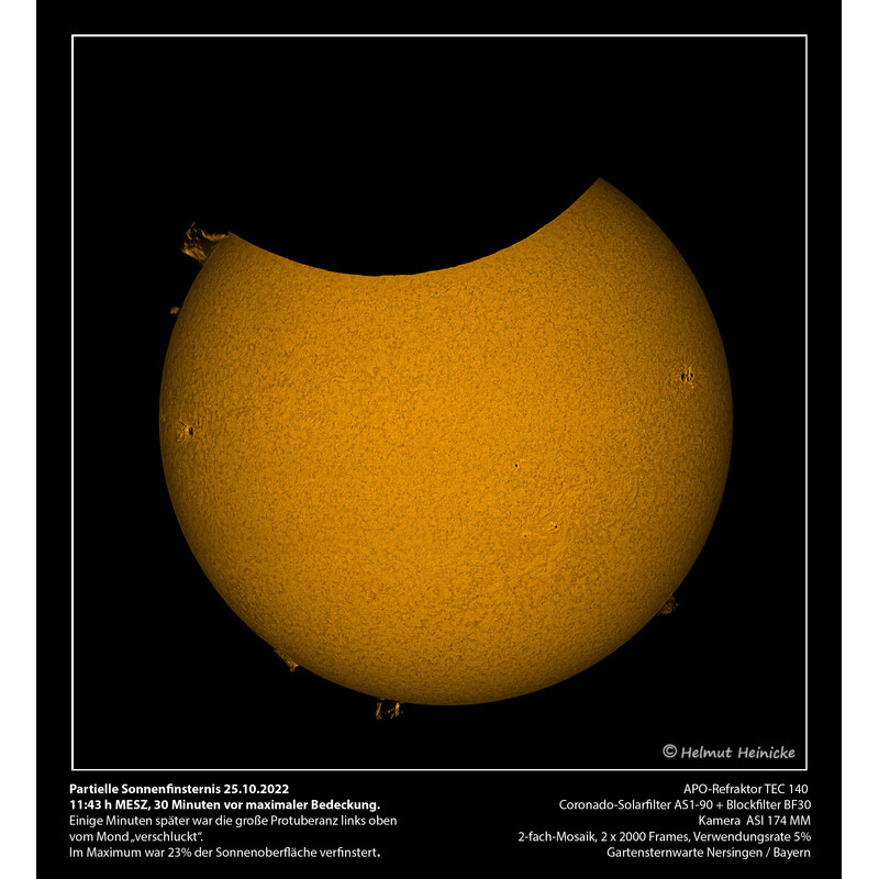 TEC Apochromatischer Refraktor AP 140/980 f/7 140FL