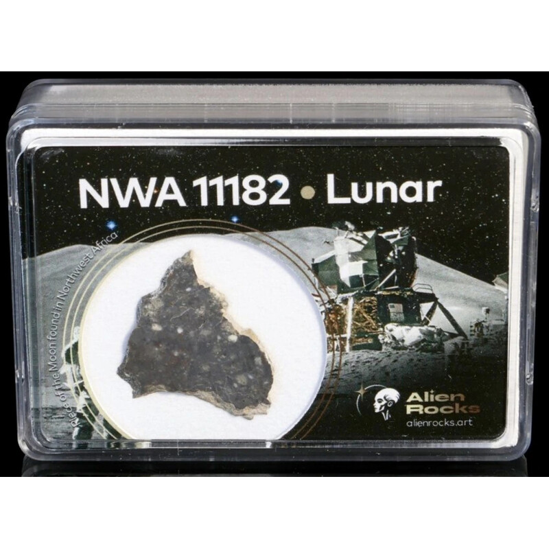 Alien Rocks Meteoritos Lunar NWA 11182 1,5 - 2 gramas