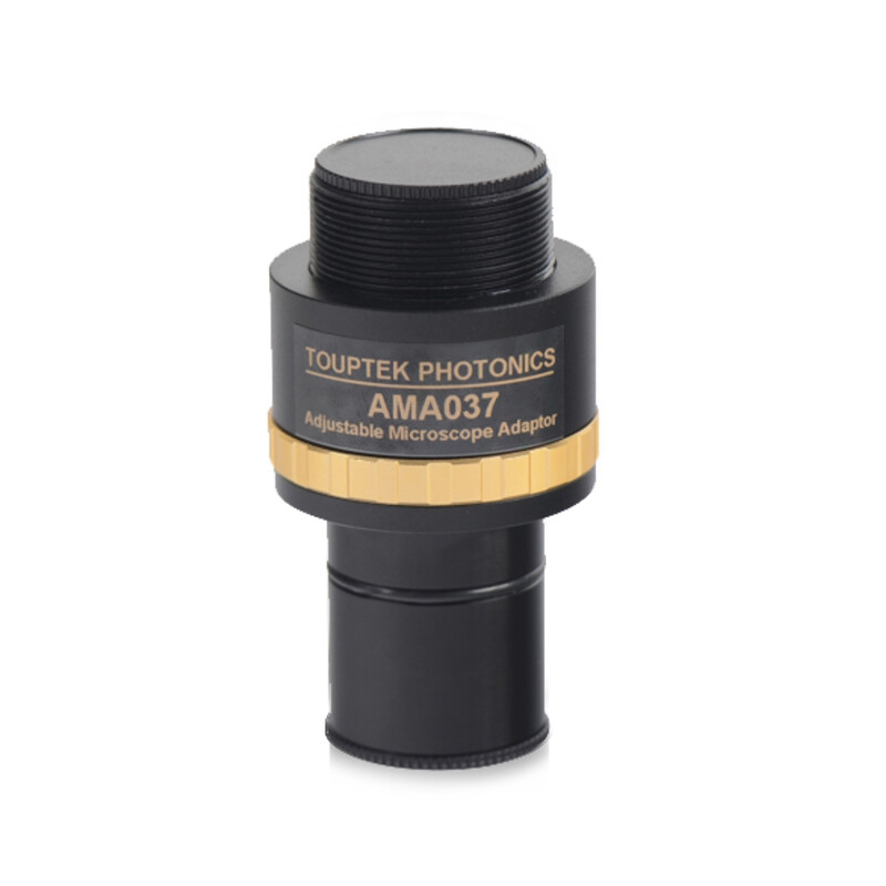 ToupTek Adaptador de câmera AMA037, 0,37x, c-mount, com foco