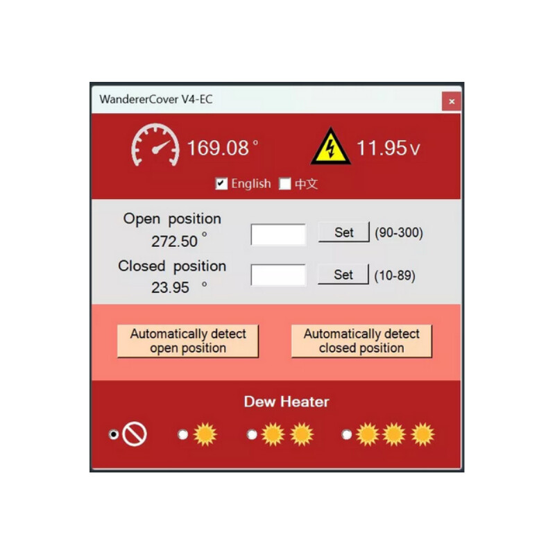 Wanderer Astro Máscara de Flafield 190mm V4 Pro