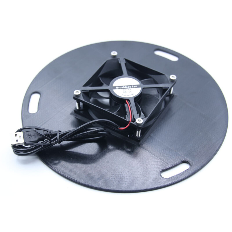 Astroprints Tampa do espelho para Skywatcher Newton 8" com ventoinhas