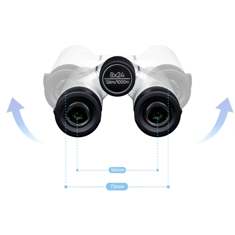 ZWO Binóculo Seestar VisionX 8x24