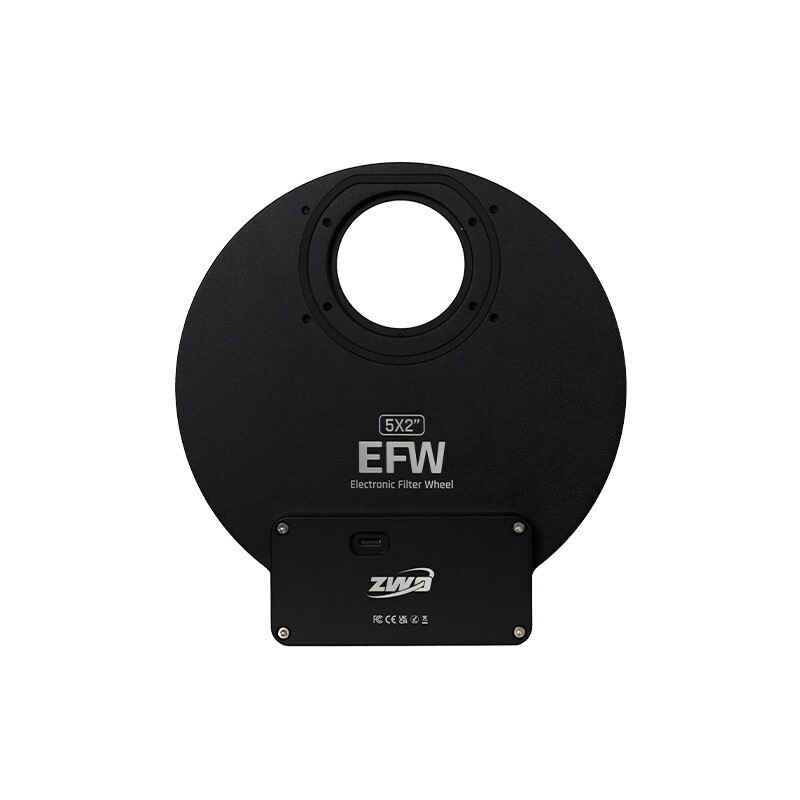 ZWO Roda de filtro EFW 5x 2"