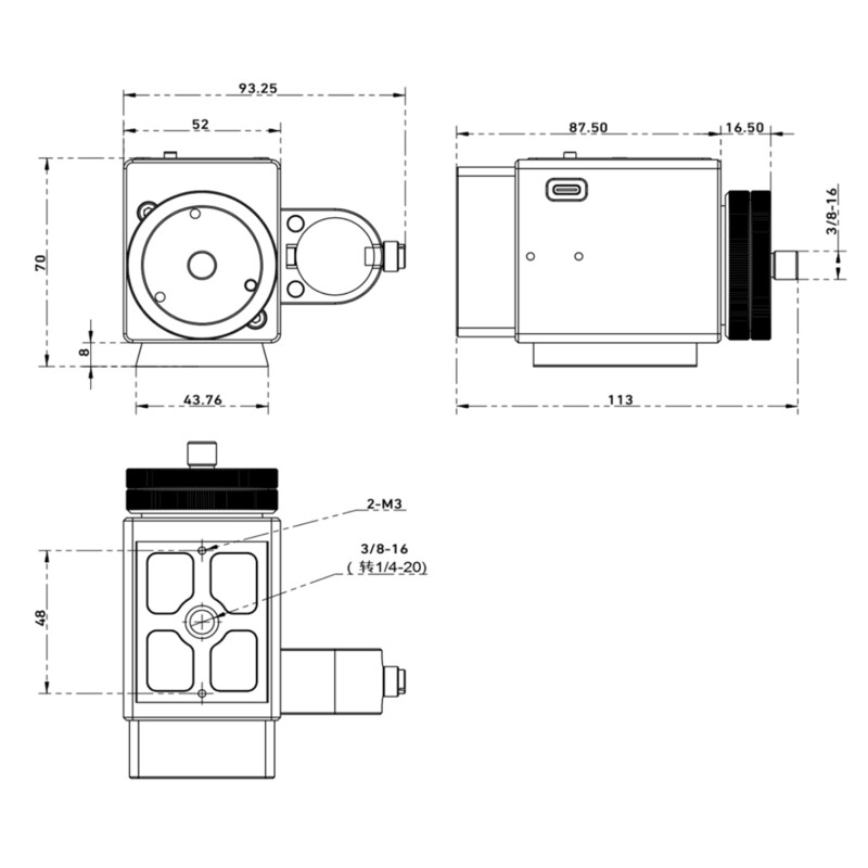 iOptron Montagem HST MiniTracker