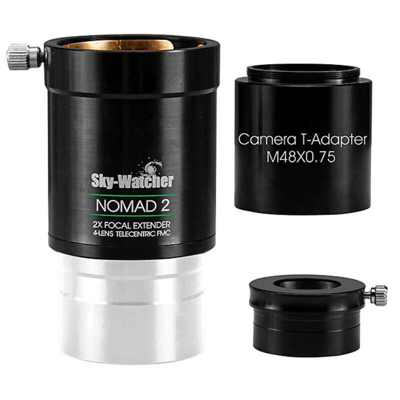 Skywatcher Lente Barlow Nomad Telecentric 2x 2" M48