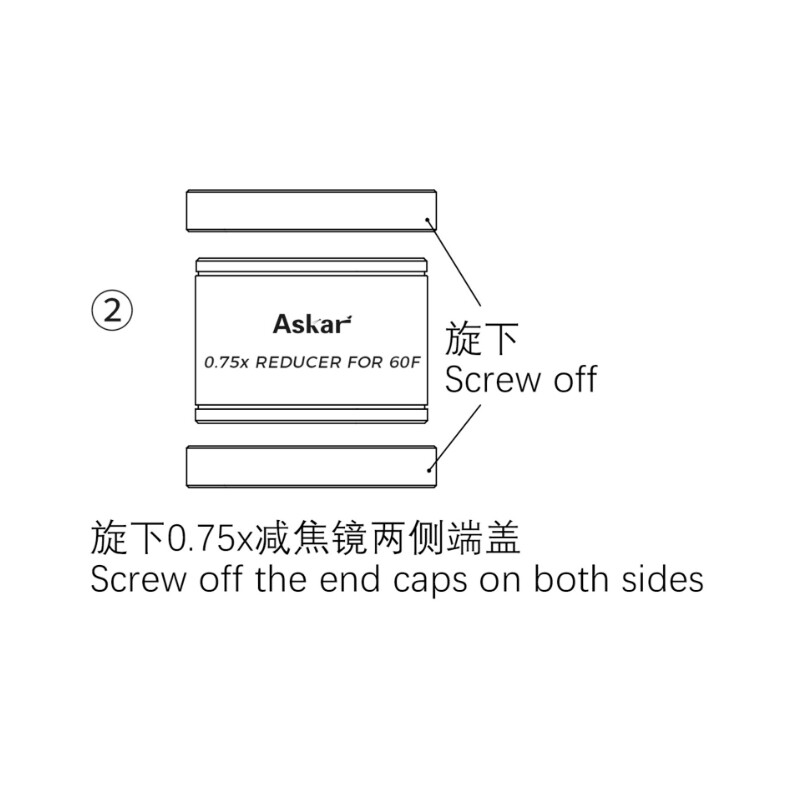 Askar Redutor 0,75x 60F