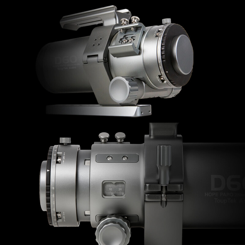 ToupTek Refrator apocromático HOPE D60 60/280 Inclinador